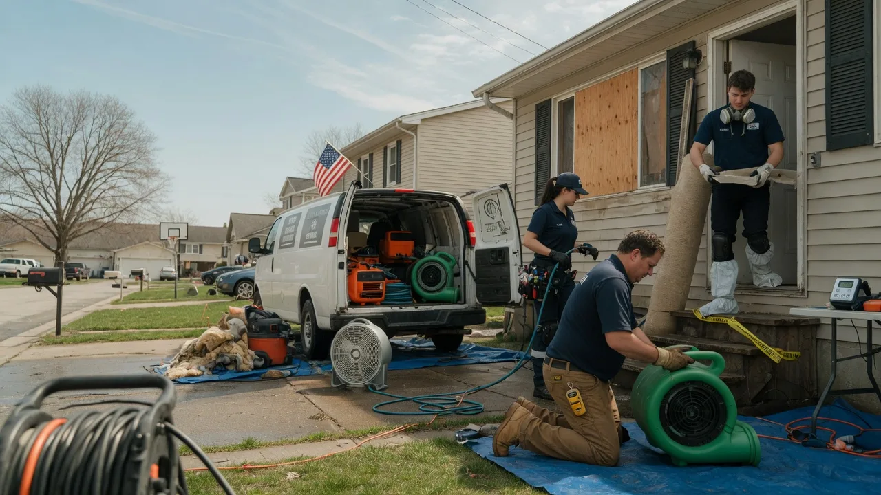 Water Damage Restoration in Lahoma, OK near me